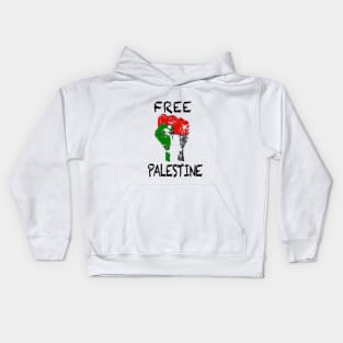 Free Palestine | Palestine in my heart Kids Hoodie